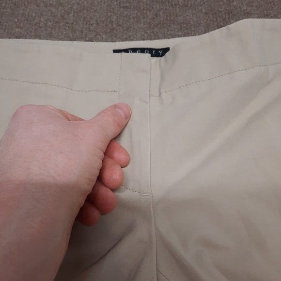 THEORY Women's Khaki Pants -6- - Picture 3 of 9